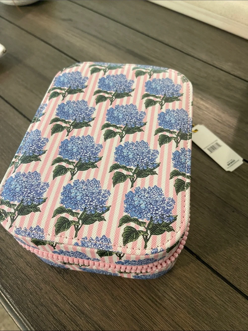Simply Southern Pink & Blue Hydrangea Zip Case